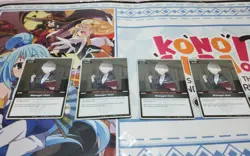 MANAGER CHAN X 4 FOIL PR HOLOLIVE OCG ENGLISH - Image 1