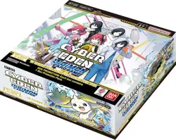 New and Sealed x 1 Cyber Eden Booster Box Digimon Card Game Booster Boxes - Image 1
