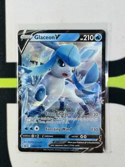 Glaceon V Holo Promo SWSH: Sword & Shield Promo Cards SWSH196 NM - Image 1