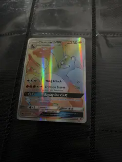 Rainbow Charizard GX Burning Shadows Secret Rare Card 150/147 - Image 4