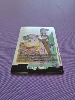 Dragon Ball Super Card Game Fusion World SB02 Energy Marker E-73 Bulma/Kid Goku - Image 2
