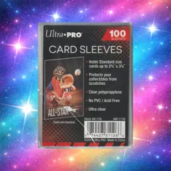 Ultra PRO 100X Penny Sleeves Fits Standard Cards - FREE SHIPPING SAVE UP TO 15% - Image 1