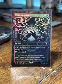 Manamorphose (Borderless) FOIL Mythic NM #0142 Special Guests MTG ENG NM - Image 1