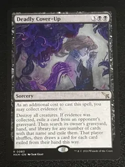 MTG Murders at Karlov Manor Deadly Cover-Up 0083 NM Rare - Image 1