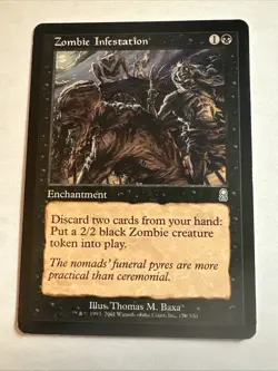 Zombie Infestation X1 Odyssey Ex Condition See Front/back Pics - Image 1