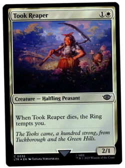 Took Reaper 0035 Common Foil Lord of the Rings MTG Near Mint - Image 1
