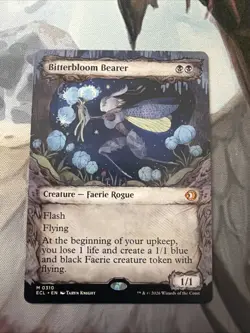 MTG Bitterbloom Bearer (Showcase) Lorwyn Eclipsed Regular #0310 - Image 1