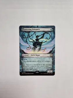 MTG: Lorwyn Eclipsed - Flitterwing Nuisance #304 - Showcase - Image 1