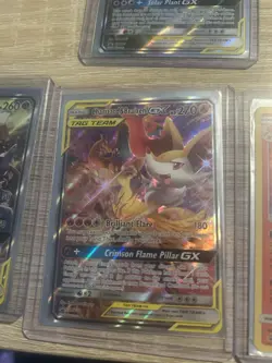 Pokemon TCG Holo GX Tag Team Lot - Charizard, Jirachi, Lucario & Melmetal - Image 4
