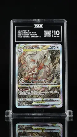 Pokemon Hisuian Zoroark VSTAR 234/172 Secret Rare - TAG Gem Mint 10 - Image 1