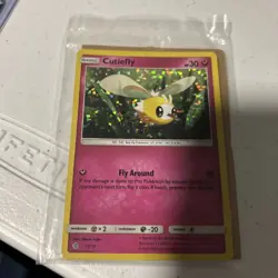 Cutiefly 10/12 Confetti Holo Mc donald's Promo Sealed Pokemon TCG 2017 NM - Image 1