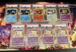 Pokemon Celebrations 2021 PSA Graded Lot. PSA 6-PSA 8 Grades. 9 PSA Graded Cards - Image 1