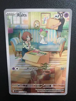Pokemon TCG Ralts 211/198 Scarlet & Violet Base Set Special Illustration - Image 3