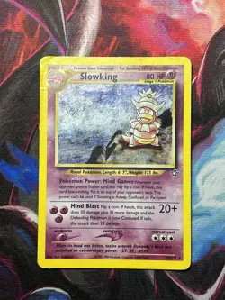 Pokemon TCG Slowking Neo Genesis 14/111 Unlimited Holo Rare HP - Image 1