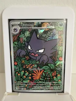 Pokemon Haunter Me: Mega Evolution Promo Holo Illustration Rare 100 HP 027 Card - Image 1