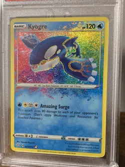 PSA 10 Kyogre Pokemon Sword & Shield Shining Fates Amazing Rare 021/072 - Image 3