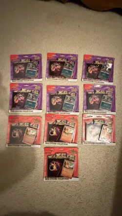 LOT OF 10 Pokemon Mega Evolution Ascended Heroes Tech Sticker Collection NEW - Image 1