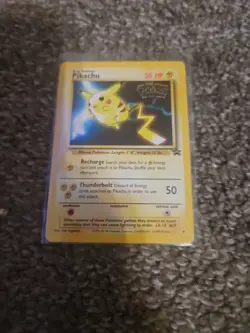 Pokemon TCG Pikachu Wizards Black Star Promos 4 Regular Promo - Image 1