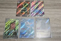 Pokemon Illustration Rare Starter Lot 6 IR Cards NM Surging Sparks and SV - Image 1
