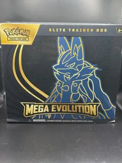 Pokemon TCG Mega Evolution Lucario Elite Trainer Box ETB New/ Factory Sealed🔥 - Image 1