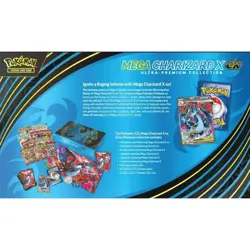 Pokemon Mega Charizard X ex Ultra Premium Collection Box Sealed New UPC - Image 3