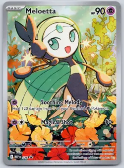Meloetta MEP 026 (NM) - Mega Evolution Black Star Promo - Pokemon TCG - Image 1