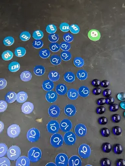 Vtg Pokemon Damage Counter Lot Beads Y2K 90s - Image 4