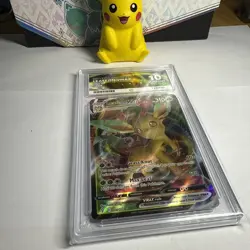 Pokemon TCG Leafeon VMAX 008/203 Swsh07: Evolving Skies Holo ACE 10 - Image 3