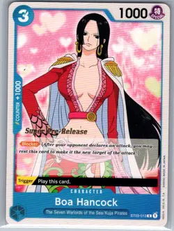 Boa Hancock ST03-013 English Super Pre-Release - One Piece Card - NM - Image 1