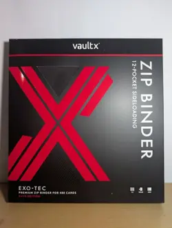 Vault X Pokemon SV10 - 12 Pocket Zip Binder Destined Rivals - 1st First Edition - Image 1