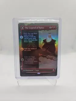 The Legend of Roku (Borderless) Avatar: The Last Airbender Foil - Image 1