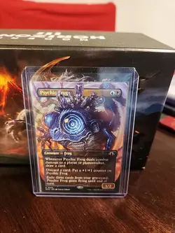 MTG English Psychic Frog (Borderless) NM Normal Modern Horizons 3 - Image 1