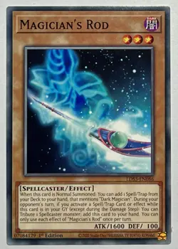 Magician’s Rod LDS3-EN086 (NM) Common 1st Edition Yu-Gi-Oh! Card - Image 1