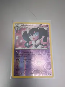 Pokemon Gothorita TCG Reverse Holo Card Legendary Treasures 71/113 - Image 1