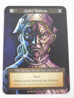 Sister Stefania Non-Foil Sorcery Contested Realm Gothic Unique Card TCG - Image 1