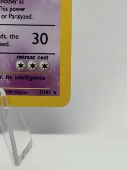Alakazam Holo Pokemon TCG Base Set 1999 Rare Card 1/102 Ungraded MP - Image 4