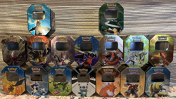 Pokemon TCG - Vintage Card Tins - Various Sets *EMPTY* - Image 1