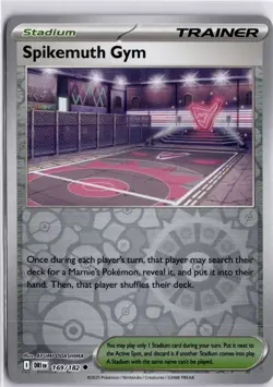 Pokemon TCG Spikemuth Gym Reverse Holo 169/182 Destined Rivals Trading Card - Image 3