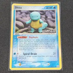 Ditto Squirtle - 64/113 - Reverse Holo - ex Delta Species - Pokemon Card - VLP - Image 1
