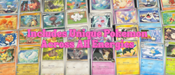 50 Cute Pokemon cards Bulk lot Mint/NM English, No Duplicates, Reverse Holos - Image 2