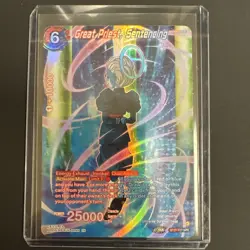 Great Priest, Sentencing (BT27-117) [History of Z] DBS SPR Dragonball Super Card - Image 1