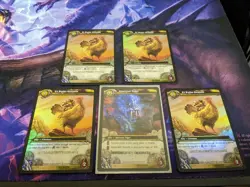 WoW TCG LOOT CARDS - Spectral Tiger and more! Lot of Used/Scratched Cards! - Image 1