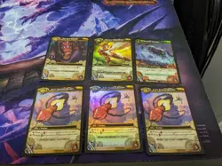 WoW TCG LOOT CARDS - Spectral Tiger and more! Lot of Used/Scratched Cards! - Image 2