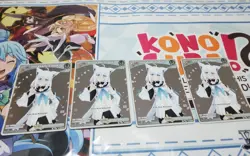 SHIRAKAMI FUBUKI X 4 FOIL PR HOLOLIVE OCG ENGLISH - Image 1