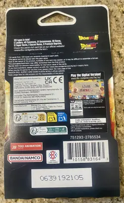 Dragon Ball Super FB06 Fusion World Rivals Clash 12 Card Booster Pack English - Image 2