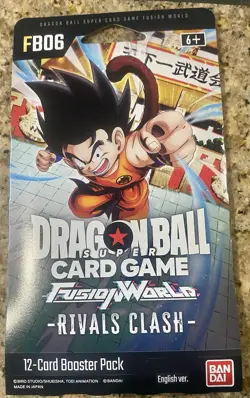 Dragon Ball Super FB06 Fusion World Rivals Clash 12 Card Booster Pack English - Image 1
