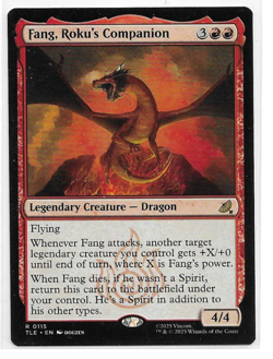 Fang, Roku's Companion - Avatar: The Last Airbender: Eternal-Legal MTG Rare - Image 1