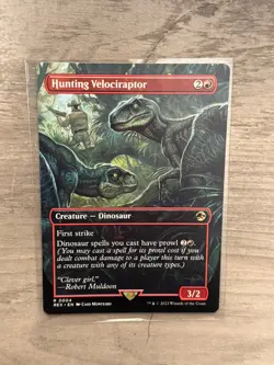 Hunting Velociraptor Borderless Jurassic World Collection - Image 1