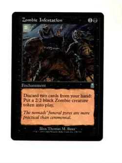 MTG Zombie Infestation NM- Odyssey Magic the Gathering ~ Free Shipping ~ - Image 1