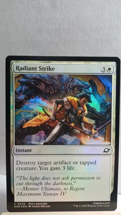 Radiant Strike Foil Common [NM] - MTG EOE - Image 1